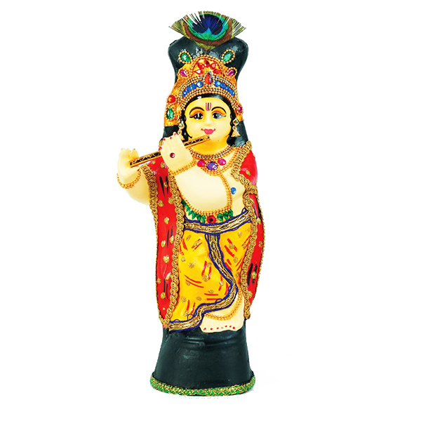 Sree Krishna Statue Fibre 14"